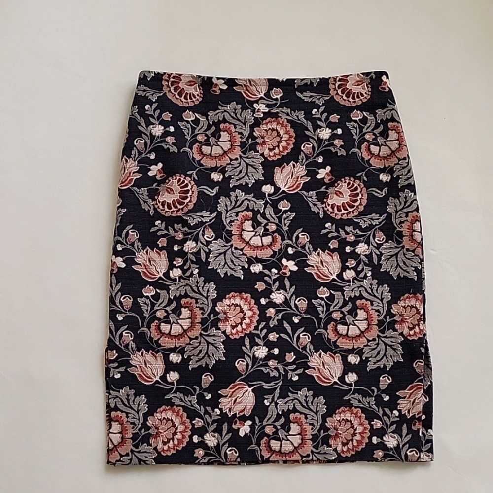 Loft brocade skirt